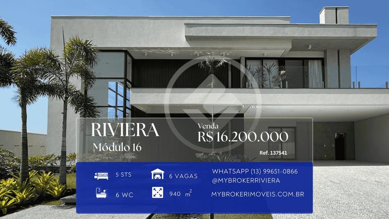 Vídeo: Casa de 5 suítes com 940 m², Módulo 16