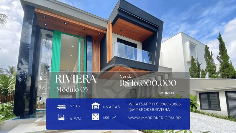 Vídeo: Casa de 5 suítes | Riviera Módulo 05