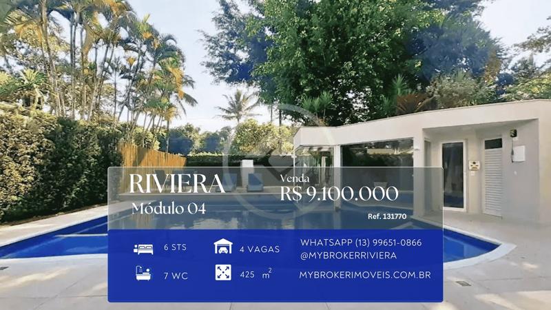 Vídeo: Casa de 6 suítes | Riviera Módulo 04