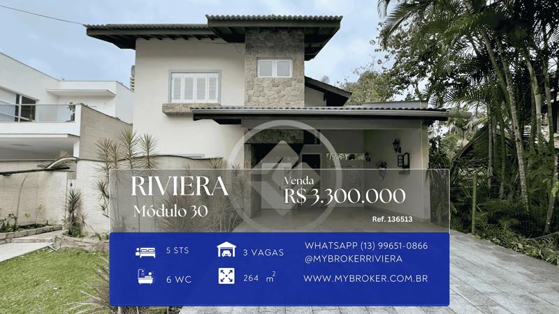 Vídeo: Casa de 5 suítes com 264 m², Módulo 30