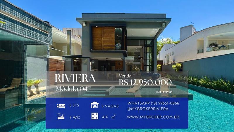 Vídeo: Casa de 5 suítes com 413 m², Módulo 04
