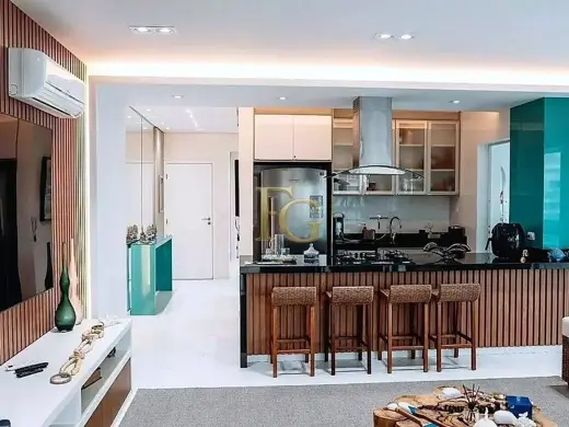 Apartamento de 3 dormitórios no Edifício Kamada I, Módulo 08, Riviera de São Lourenço — foto 3