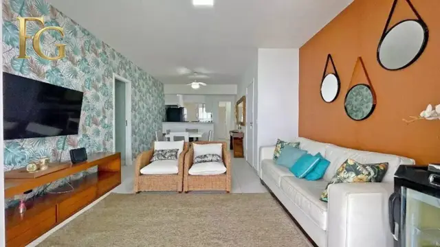 Apartamento de 3 dormitórios no Edifício All Time, Módulo 08, Riviera de São Lourenço