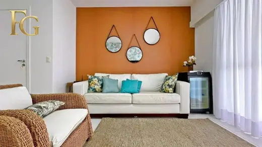 Apartamento de 3 dormitórios no Edifício All Time, Módulo 08, Riviera de São Lourenço — foto 2