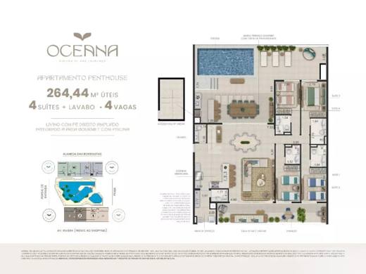 Apartamento de 3 suítes | Edifício Oceana - Riviera Módulo 18, Riviera de São Lourenço — foto 5