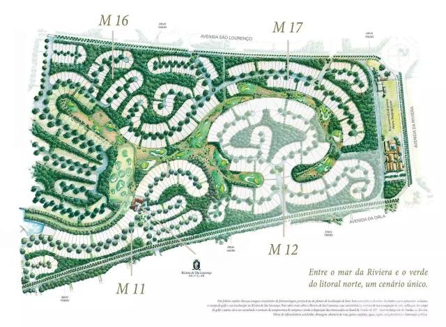 Terreno de 868 m² | Riviera Módulo 12, Riviera de São Lourenço