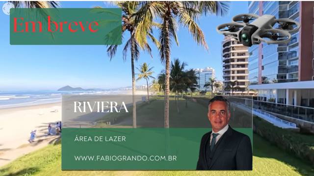 Vídeo da área de lazer — Edifício Riviera del Fiori — em breve
