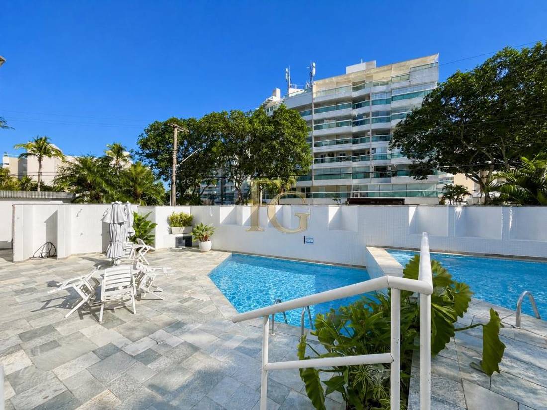 Área de lazer do Edifício Mediterranee, Módulo 03, Riviera de São Lourenço — foto 1