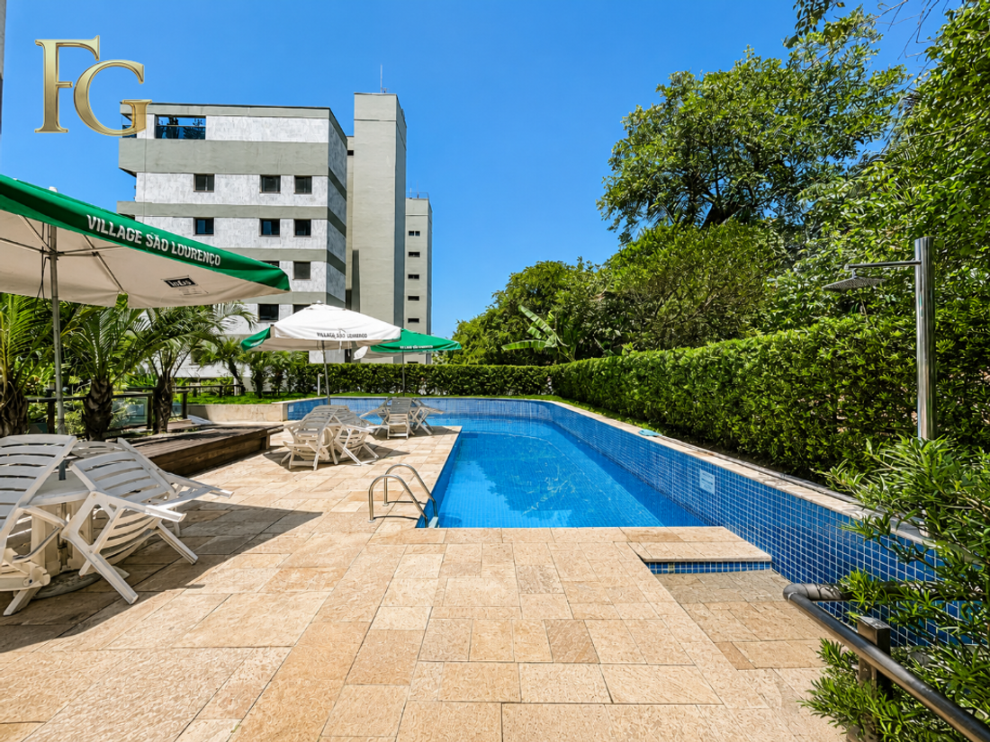 Área de lazer do Edifício Village São Lourenço, Módulo 04, Riviera de São Lourenço — foto 1
