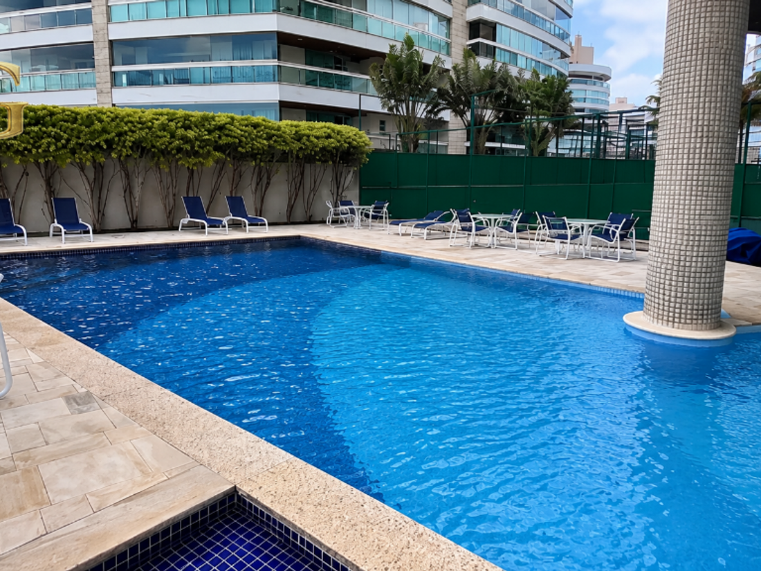 Área de lazer do Edifício Bellagio, Módulo 07, Riviera de São Lourenço — foto 1