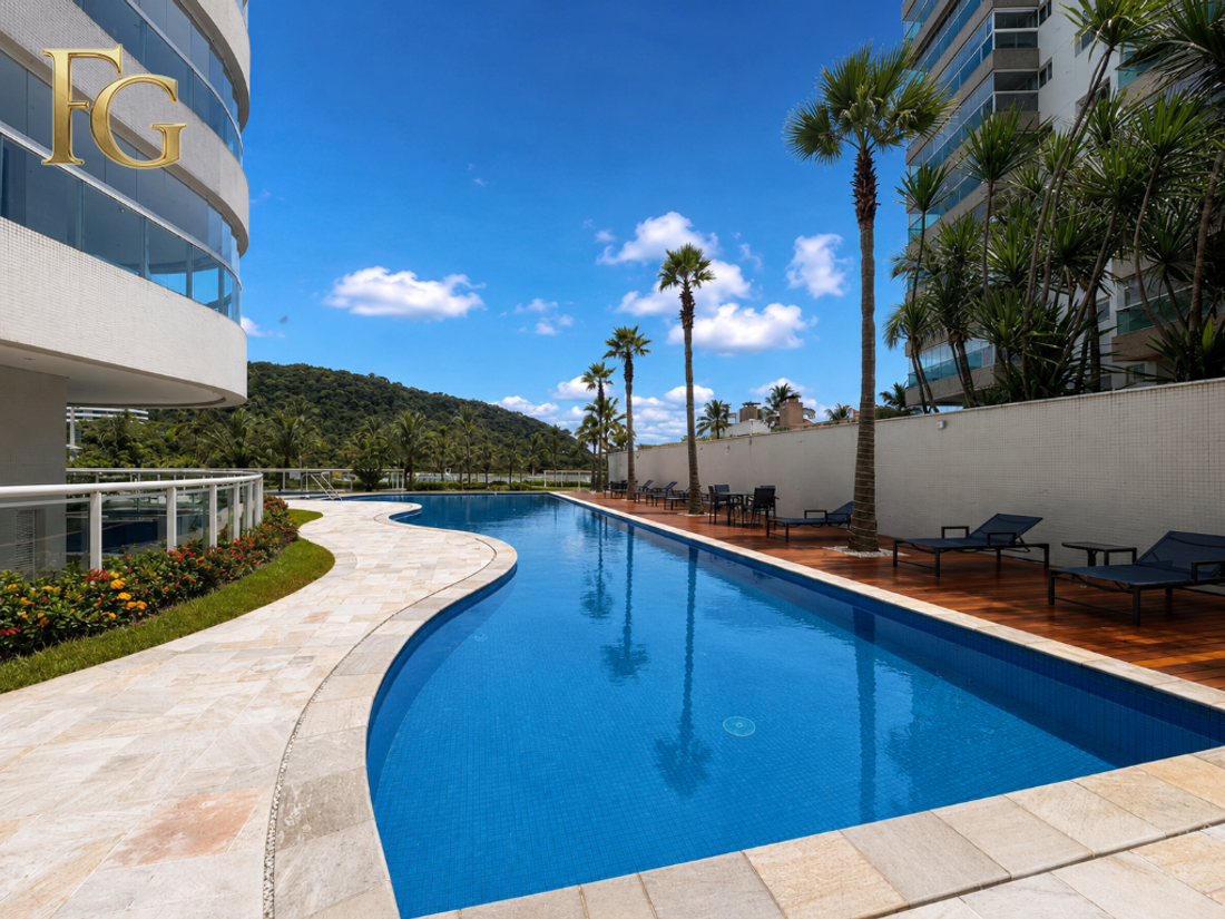 Área de lazer do Edifício Four Seasons, Módulo 08, Riviera de São Lourenço — foto 1