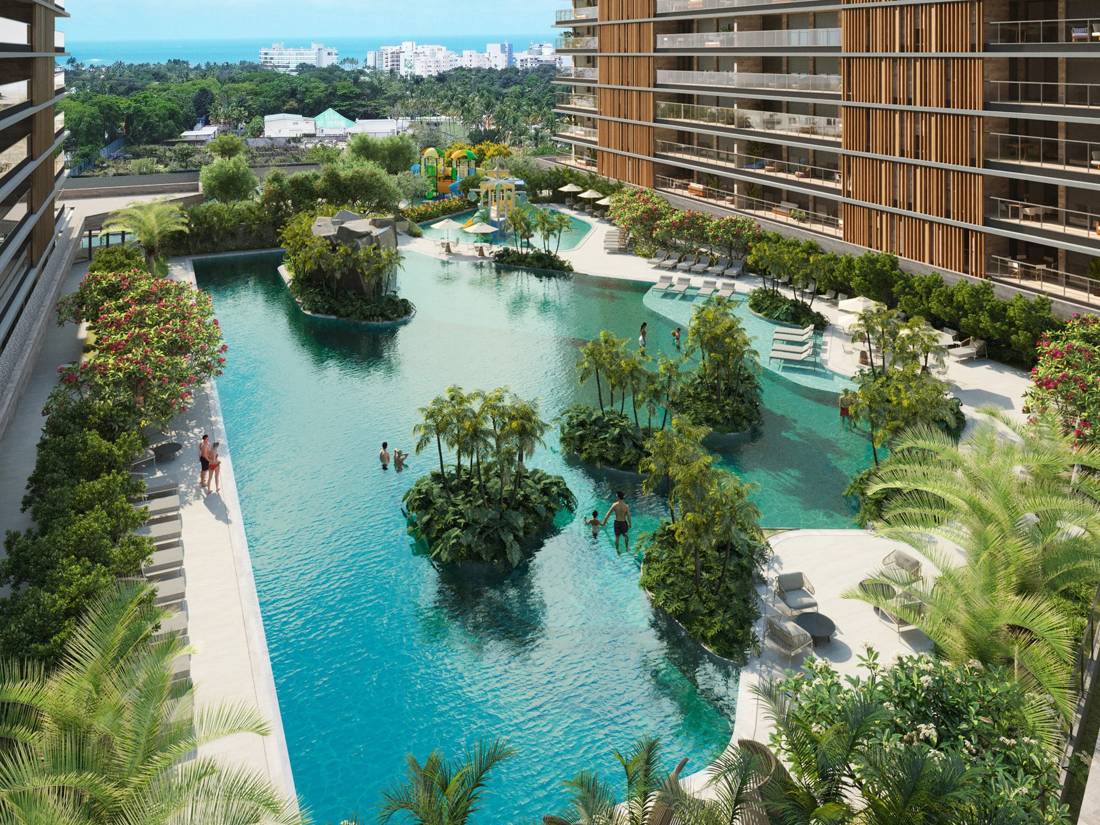 Área de lazer do Edifício Oceana, Módulo 18, Riviera de São Lourenço — foto 1