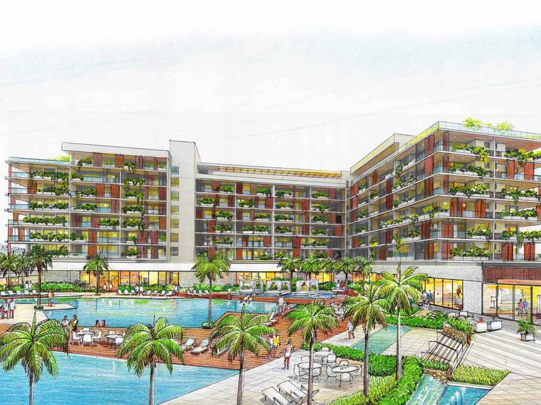 Área de lazer do Edifício Saint Tropez Village, Módulo 18, Riviera de São Lourenço — foto 1