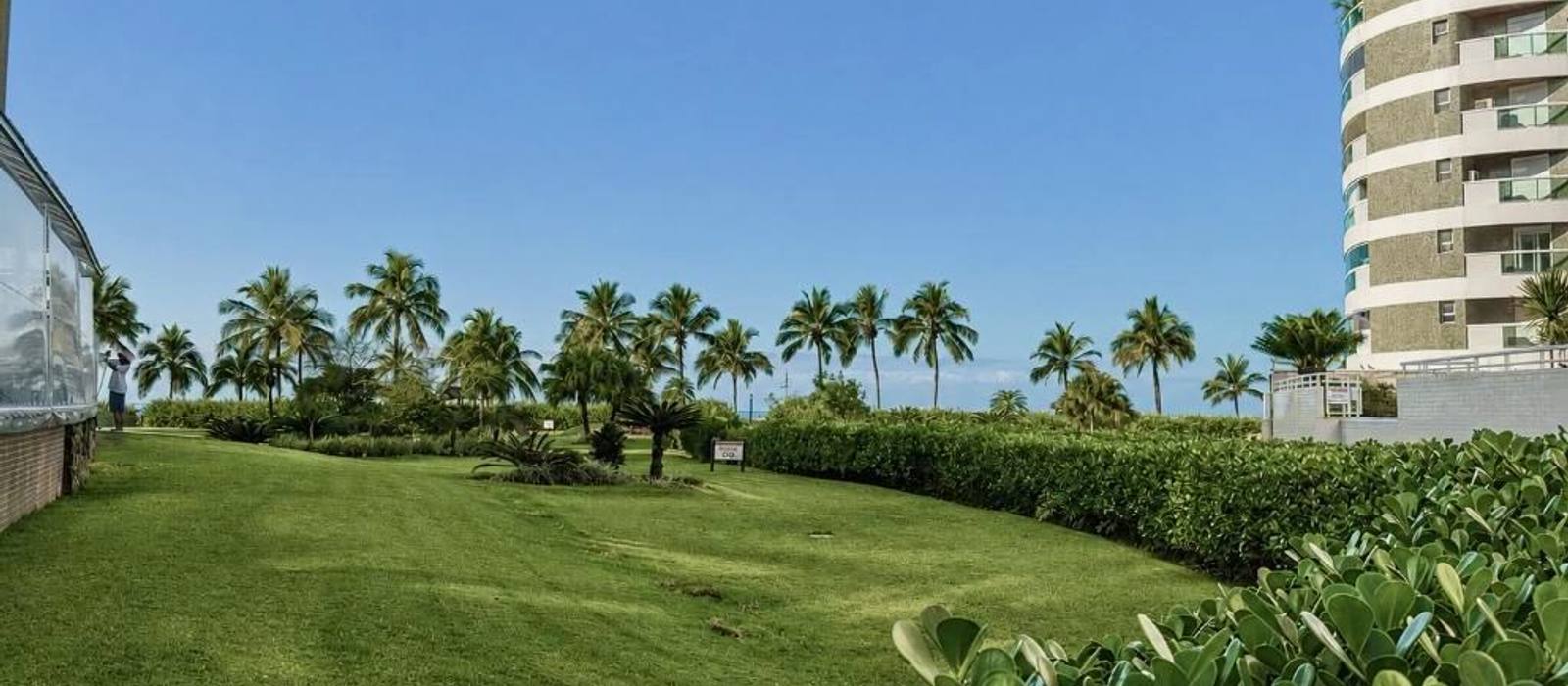 Jardim compartilhado do Módulo 02 da Riviera de São Lourenço